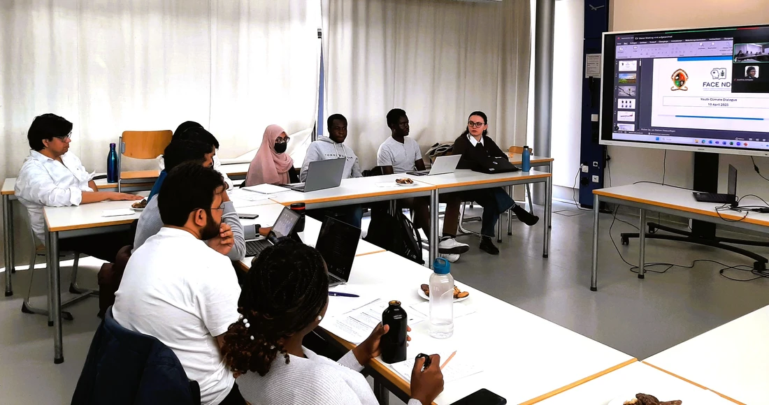 THI participants at the Youth Climate DIalogue