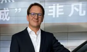 China expert: Dr Martin Schuster works for the Volkswagen Group in Shanghai (Photo: Dr Martin Schuster).  Portrait Martin Schuster