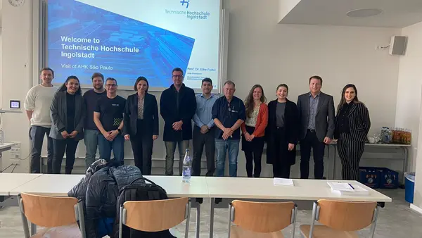 Gruppenbild der Delegation aus Brasilien