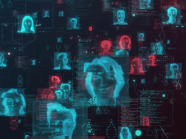 Computergenerierte Personenporträts, Coding, Gesichtserkennung