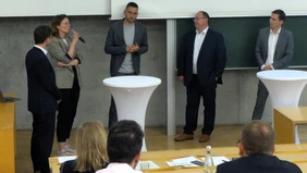 Experts from the region came together at THI for an exciting exchange on hydrogen (Photo: THI).