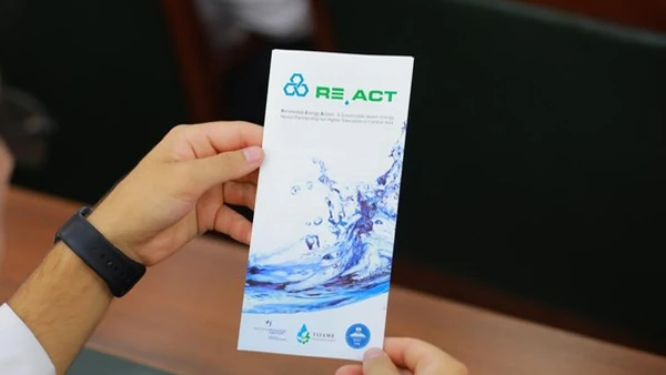 The RE.Act information brochure provides details about the project objectives.